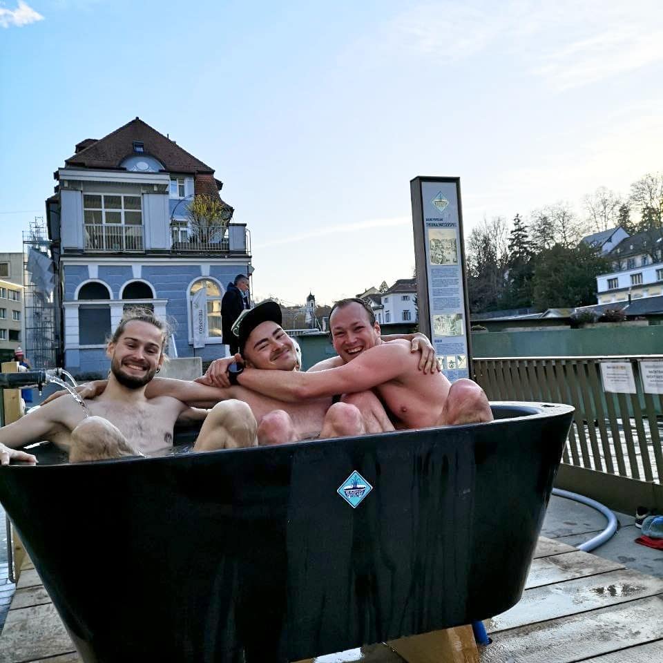 SCWS in een ijsbad