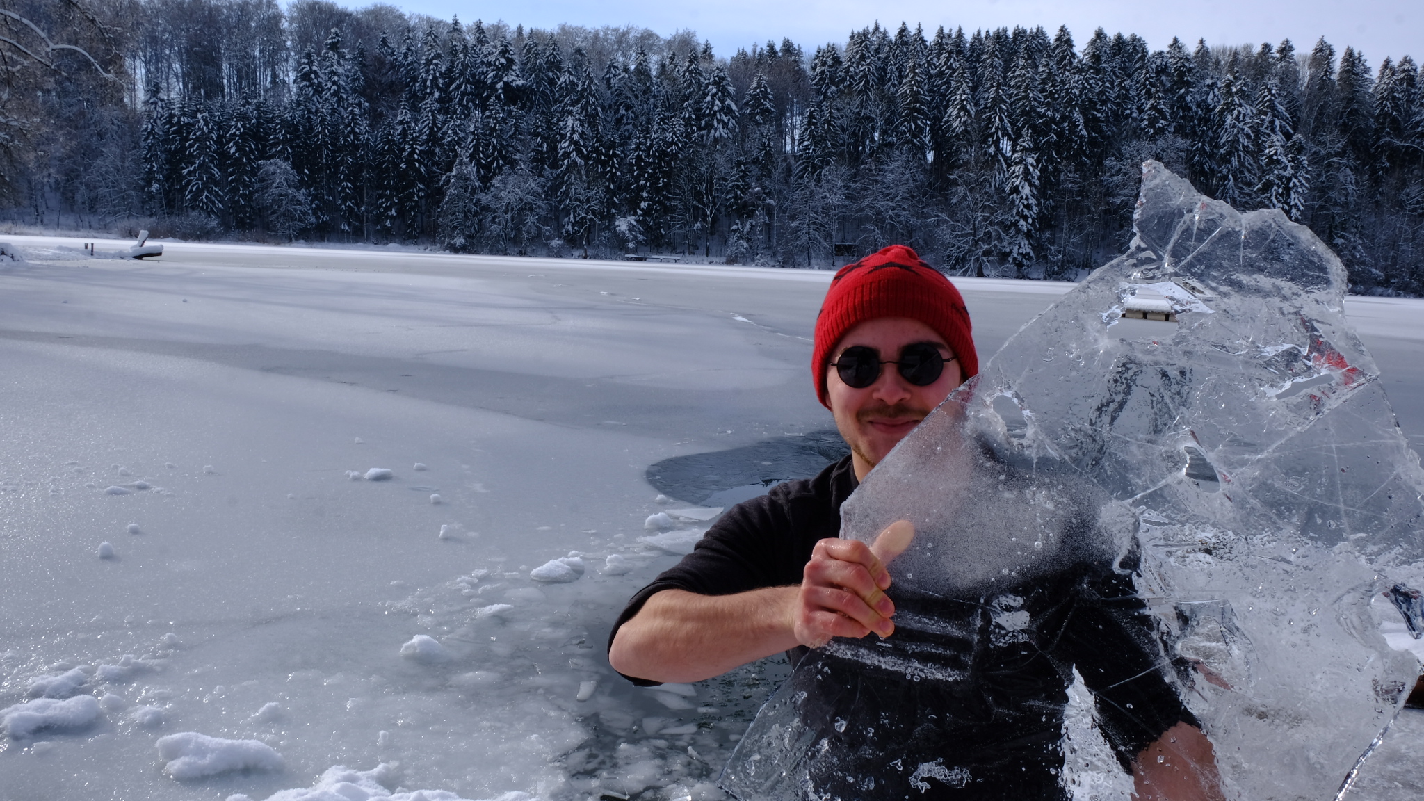 Tobias am Türlersee Eisbad Event